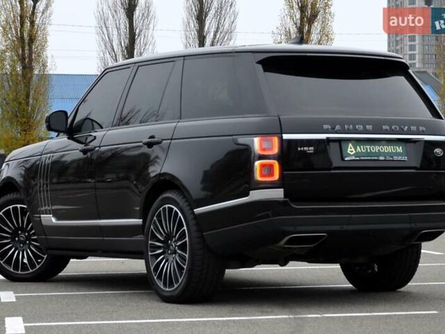 Чорний Ленд Ровер Рендж Ровер, об'ємом двигуна 5 л та пробігом 115 тис. км за 82999 $, фото 6 на Automoto.ua