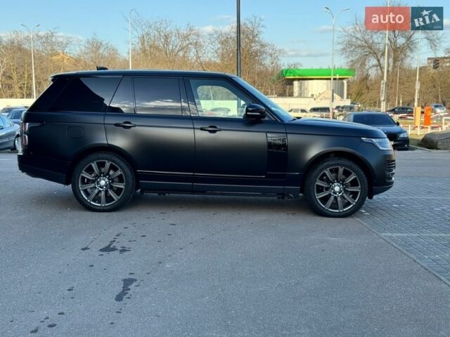 Чорний Ленд Ровер Рендж Ровер, об'ємом двигуна 3 л та пробігом 123 тис. км за 77000 $, фото 3 на Automoto.ua
