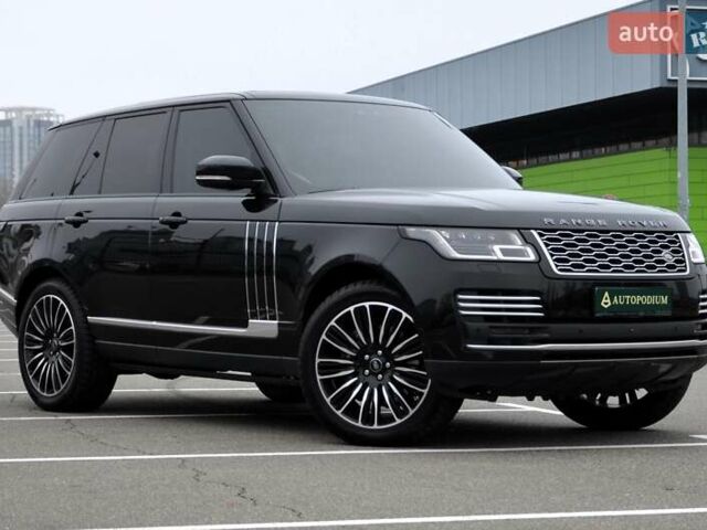 Чорний Ленд Ровер Рендж Ровер, об'ємом двигуна 5 л та пробігом 115 тис. км за 82999 $, фото 3 на Automoto.ua