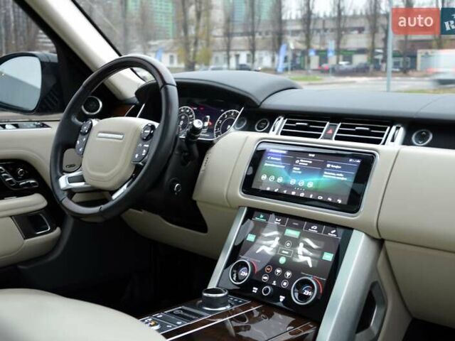 Чорний Ленд Ровер Рендж Ровер, об'ємом двигуна 5 л та пробігом 115 тис. км за 79999 $, фото 41 на Automoto.ua