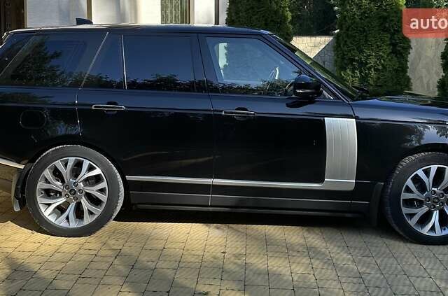 Чорний Ленд Ровер Рендж Ровер, об'ємом двигуна 4.37 л та пробігом 143 тис. км за 84999 $, фото 3 на Automoto.ua