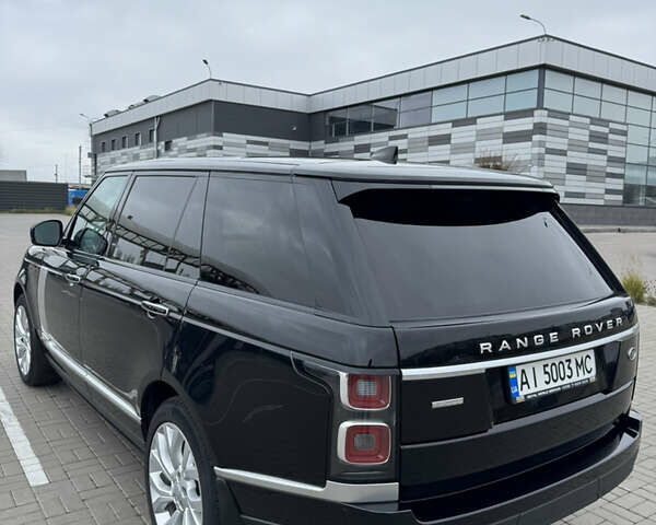 Черный Ленд Ровер Рендж Ровер, объемом двигателя 2.99 л и пробегом 245 тыс. км за 64900 $, фото 8 на Automoto.ua