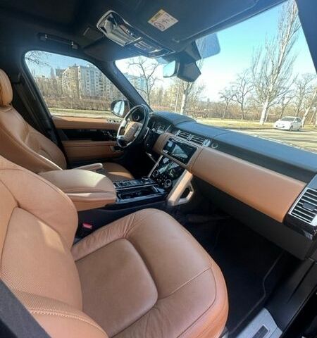 Черный Ленд Ровер Рендж Ровер, объемом двигателя 3 л и пробегом 34 тыс. км за 92900 $, фото 7 на Automoto.ua