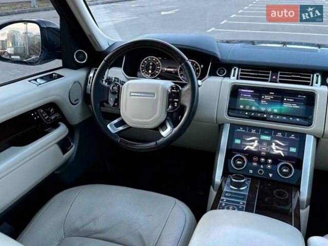 Черный Ленд Ровер Рендж Ровер, объемом двигателя 5 л и пробегом 125 тыс. км за 79900 $, фото 51 на Automoto.ua