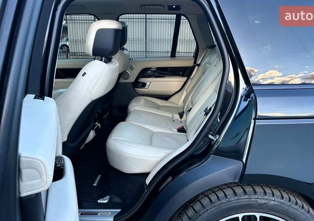 Чорний Ленд Ровер Рендж Ровер, об'ємом двигуна 5 л та пробігом 122 тис. км за 79999 $, фото 39 на Automoto.ua