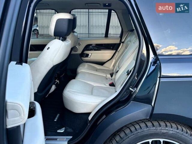 Черный Ленд Ровер Рендж Ровер, объемом двигателя 5 л и пробегом 125 тыс. км за 79900 $, фото 39 на Automoto.ua