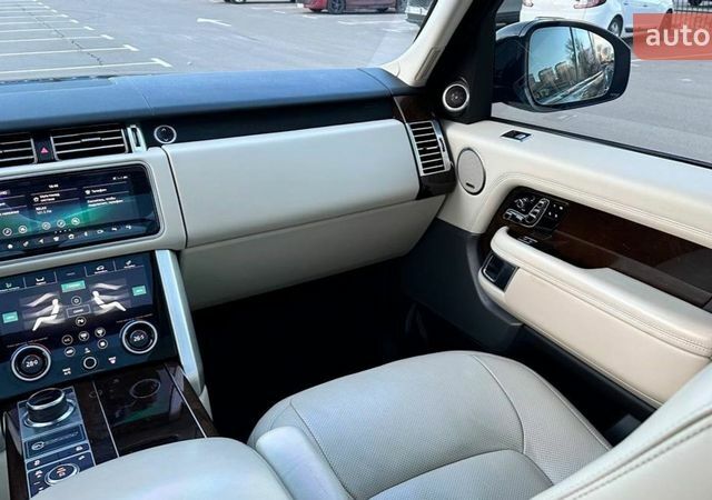 Чорний Ленд Ровер Рендж Ровер, об'ємом двигуна 5 л та пробігом 122 тис. км за 79999 $, фото 52 на Automoto.ua