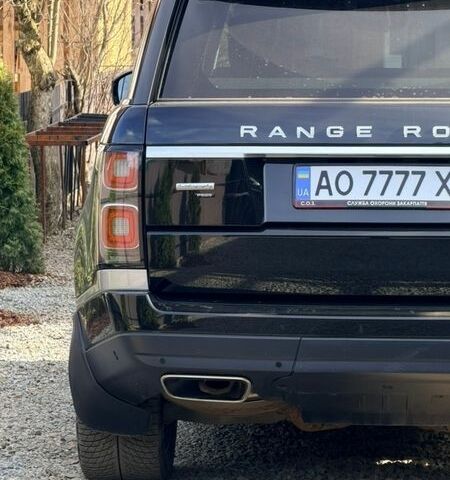 Черный Ленд Ровер Рендж Ровер, объемом двигателя 5 л и пробегом 78 тыс. км за 87000 $, фото 15 на Automoto.ua