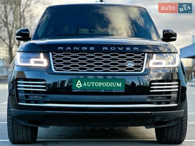 Чорний Ленд Ровер Рендж Ровер, об'ємом двигуна 5 л та пробігом 122 тис. км за 79999 $, фото 4 на Automoto.ua