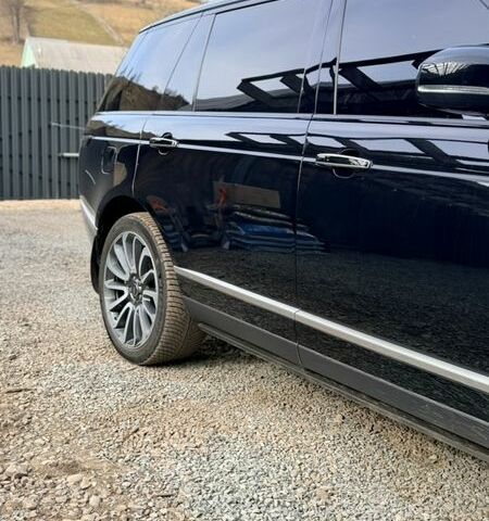 Черный Ленд Ровер Рендж Ровер, объемом двигателя 5 л и пробегом 78 тыс. км за 87000 $, фото 12 на Automoto.ua