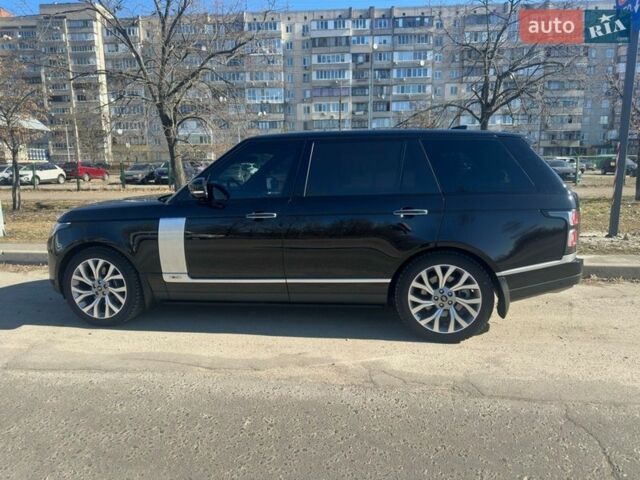 Черный Ленд Ровер Рендж Ровер, объемом двигателя 3 л и пробегом 34 тыс. км за 92900 $, фото 2 на Automoto.ua