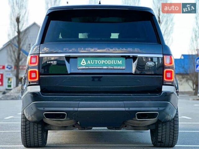 Черный Ленд Ровер Рендж Ровер, объемом двигателя 5 л и пробегом 125 тыс. км за 79900 $, фото 13 на Automoto.ua