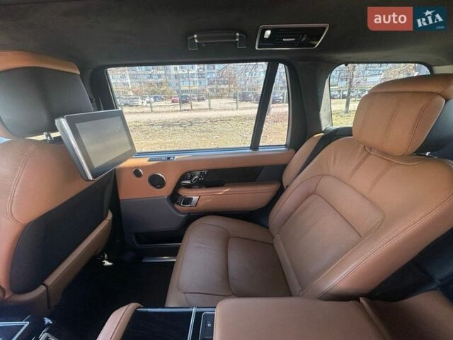 Черный Ленд Ровер Рендж Ровер, объемом двигателя 3 л и пробегом 34 тыс. км за 92900 $, фото 19 на Automoto.ua