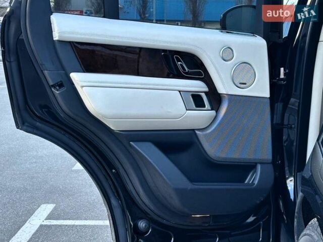 Черный Ленд Ровер Рендж Ровер, объемом двигателя 5 л и пробегом 125 тыс. км за 79900 $, фото 36 на Automoto.ua