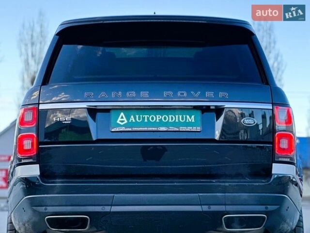 Черный Ленд Ровер Рендж Ровер, объемом двигателя 5 л и пробегом 125 тыс. км за 79900 $, фото 16 на Automoto.ua