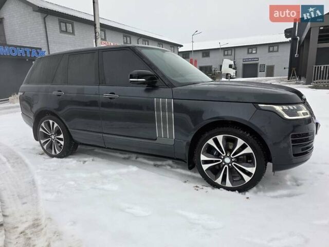 Чорний Ленд Ровер Рендж Ровер, об'ємом двигуна 5 л та пробігом 118 тис. км за 90000 $, фото 1 на Automoto.ua