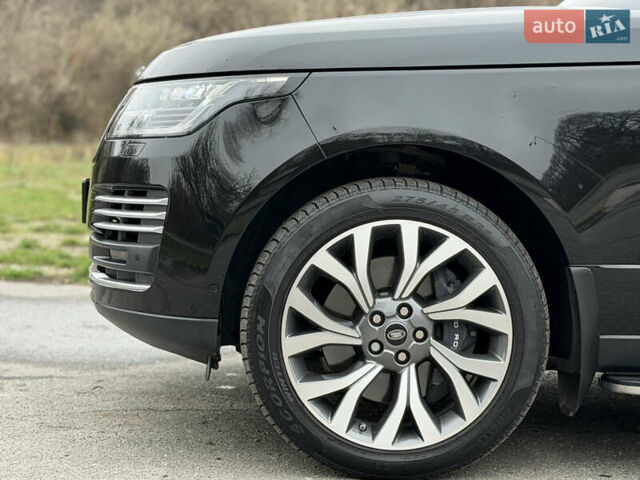 Черный Ленд Ровер Рендж Ровер, объемом двигателя 4.37 л и пробегом 95 тыс. км за 90500 $, фото 8 на Automoto.ua