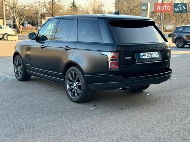 Чорний Ленд Ровер Рендж Ровер, об'ємом двигуна 3 л та пробігом 123 тис. км за 77000 $, фото 6 на Automoto.ua