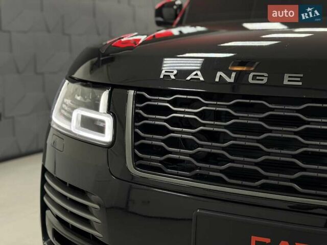 Черный Ленд Ровер Рендж Ровер, объемом двигателя 4.37 л и пробегом 139 тыс. км за 82500 $, фото 7 на Automoto.ua
