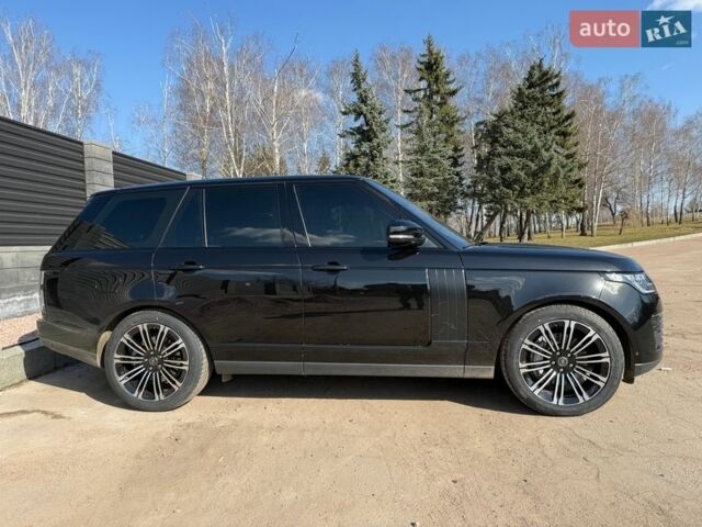 Черный Ленд Ровер Рендж Ровер, объемом двигателя 2.99 л и пробегом 114 тыс. км за 61500 $, фото 7 на Automoto.ua