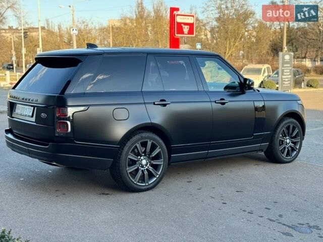 Чорний Ленд Ровер Рендж Ровер, об'ємом двигуна 3 л та пробігом 123 тис. км за 77000 $, фото 4 на Automoto.ua