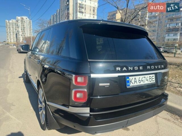 Черный Ленд Ровер Рендж Ровер, объемом двигателя 3 л и пробегом 34 тыс. км за 92900 $, фото 10 на Automoto.ua