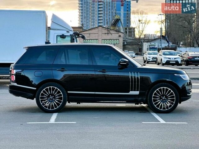 Черный Ленд Ровер Рендж Ровер, объемом двигателя 5 л и пробегом 125 тыс. км за 79900 $, фото 10 на Automoto.ua