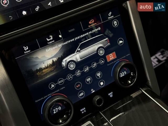 Черный Ленд Ровер Рендж Ровер, объемом двигателя 4.37 л и пробегом 139 тыс. км за 82500 $, фото 39 на Automoto.ua