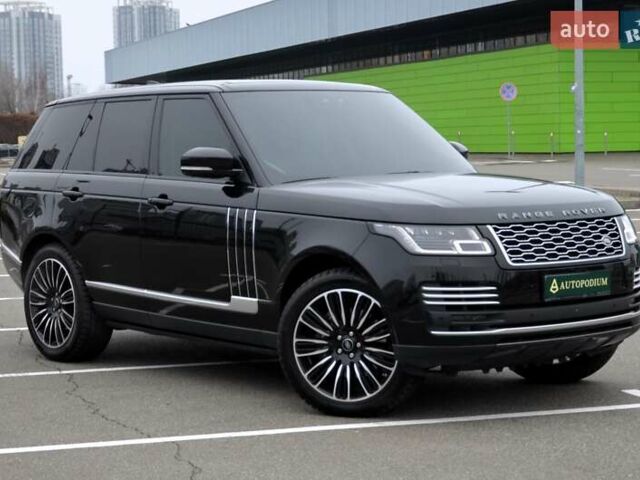 Черный Ленд Ровер Рендж Ровер, объемом двигателя 5 л и пробегом 115 тыс. км за 82999 $, фото 1 на Automoto.ua