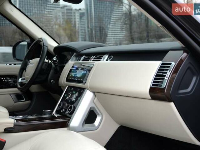 Черный Ленд Ровер Рендж Ровер, объемом двигателя 5 л и пробегом 115 тыс. км за 82999 $, фото 47 на Automoto.ua