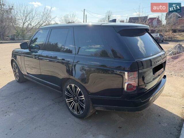 Черный Ленд Ровер Рендж Ровер, объемом двигателя 2.99 л и пробегом 114 тыс. км за 61500 $, фото 1 на Automoto.ua