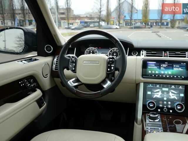 Черный Ленд Ровер Рендж Ровер, объемом двигателя 5 л и пробегом 115 тыс. км за 82999 $, фото 51 на Automoto.ua