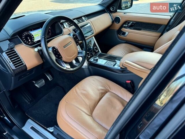 Чорний Ленд Ровер Рендж Ровер, об'ємом двигуна 3 л та пробігом 123 тис. км за 77000 $, фото 11 на Automoto.ua