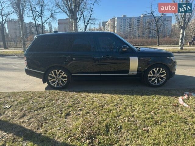 Черный Ленд Ровер Рендж Ровер, объемом двигателя 3 л и пробегом 34 тыс. км за 92900 $, фото 5 на Automoto.ua