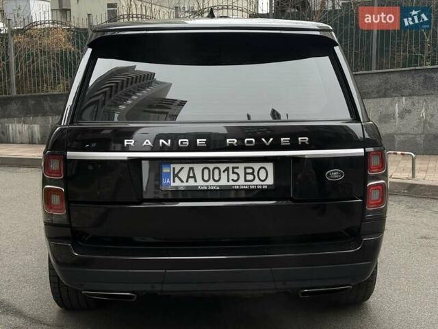 Чорний Ленд Ровер Рендж Ровер, об'ємом двигуна 3 л та пробігом 100 тис. км за 63000 $, фото 9 на Automoto.ua