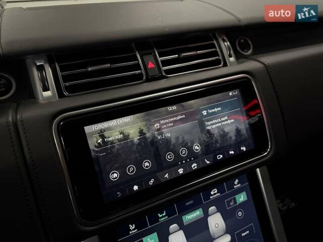 Черный Ленд Ровер Рендж Ровер, объемом двигателя 4.37 л и пробегом 139 тыс. км за 82500 $, фото 36 на Automoto.ua