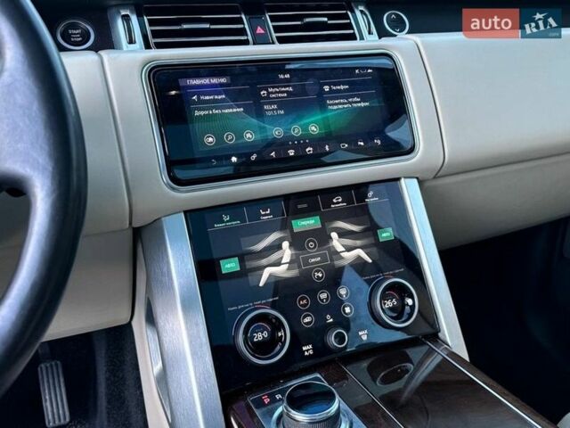 Черный Ленд Ровер Рендж Ровер, объемом двигателя 5 л и пробегом 125 тыс. км за 79900 $, фото 57 на Automoto.ua