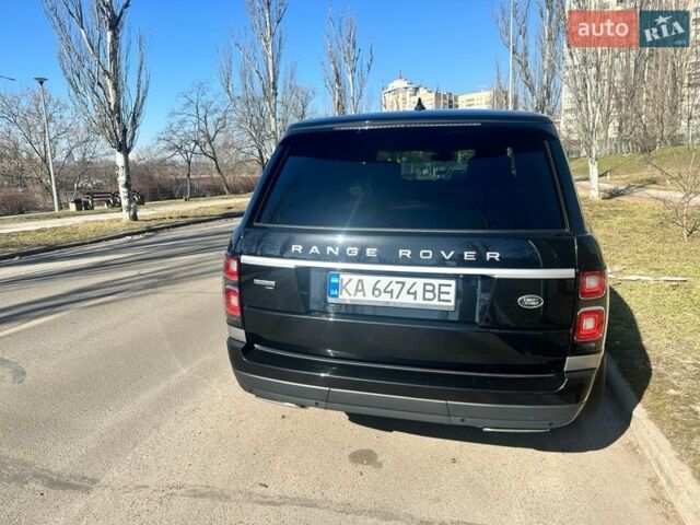 Черный Ленд Ровер Рендж Ровер, объемом двигателя 3 л и пробегом 34 тыс. км за 92900 $, фото 1 на Automoto.ua