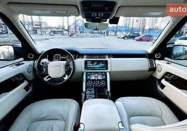 Чорний Ленд Ровер Рендж Ровер, об'ємом двигуна 5 л та пробігом 122 тис. км за 79999 $, фото 50 на Automoto.ua