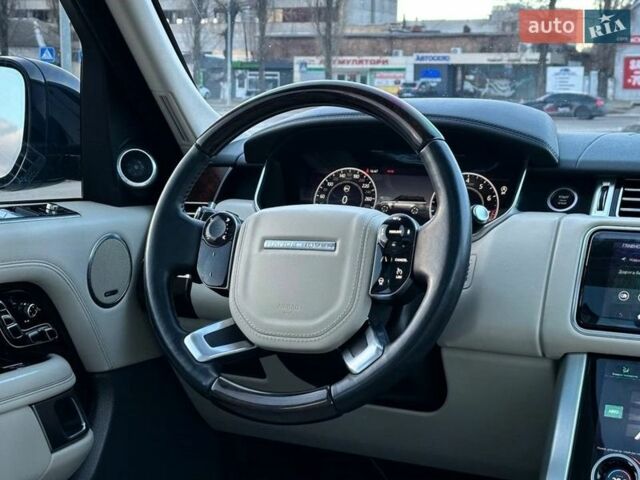 Черный Ленд Ровер Рендж Ровер, объемом двигателя 5 л и пробегом 125 тыс. км за 79900 $, фото 54 на Automoto.ua