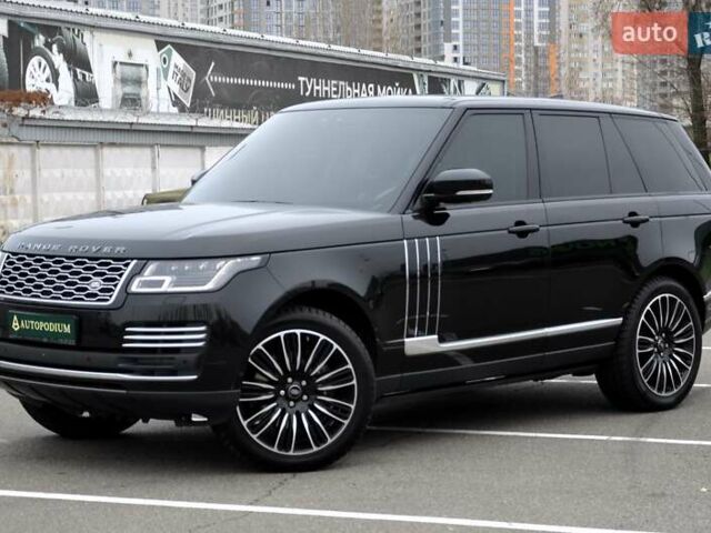 Чорний Ленд Ровер Рендж Ровер, об'ємом двигуна 5 л та пробігом 115 тис. км за 79999 $, фото 8 на Automoto.ua