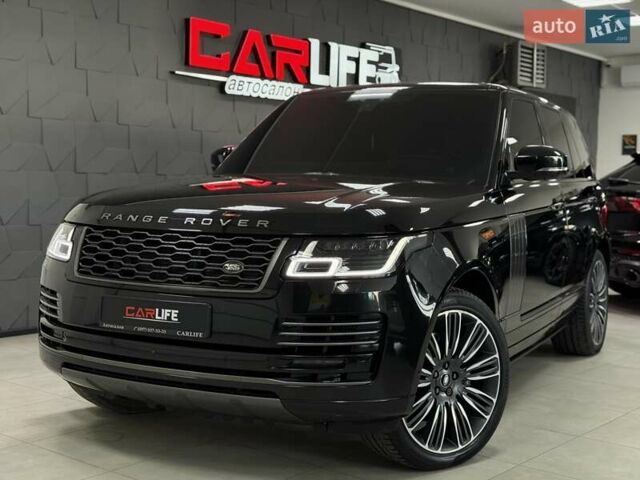 Черный Ленд Ровер Рендж Ровер, объемом двигателя 4.37 л и пробегом 139 тыс. км за 82500 $, фото 2 на Automoto.ua