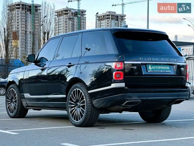 Чорний Ленд Ровер Рендж Ровер, об'ємом двигуна 5 л та пробігом 122 тис. км за 79999 $, фото 16 на Automoto.ua
