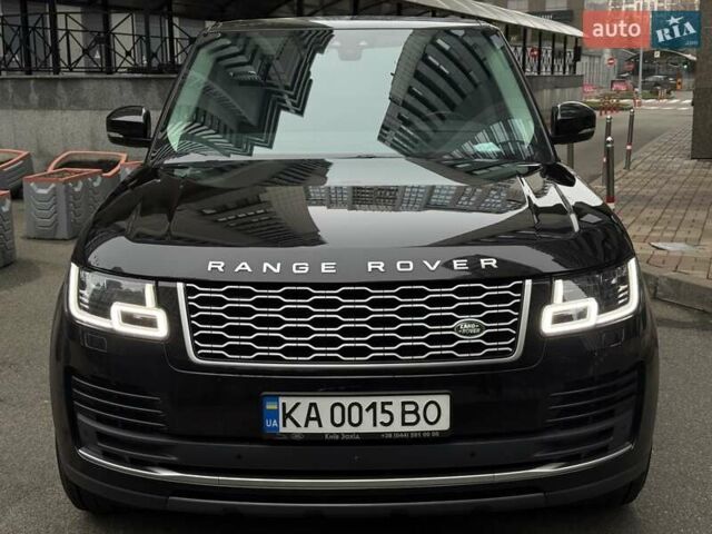 Чорний Ленд Ровер Рендж Ровер, об'ємом двигуна 3 л та пробігом 100 тис. км за 63000 $, фото 3 на Automoto.ua