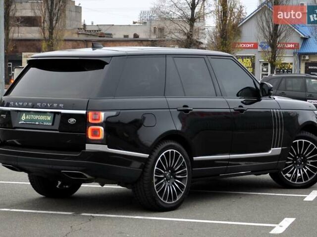 Чорний Ленд Ровер Рендж Ровер, об'ємом двигуна 5 л та пробігом 115 тис. км за 82999 $, фото 12 на Automoto.ua