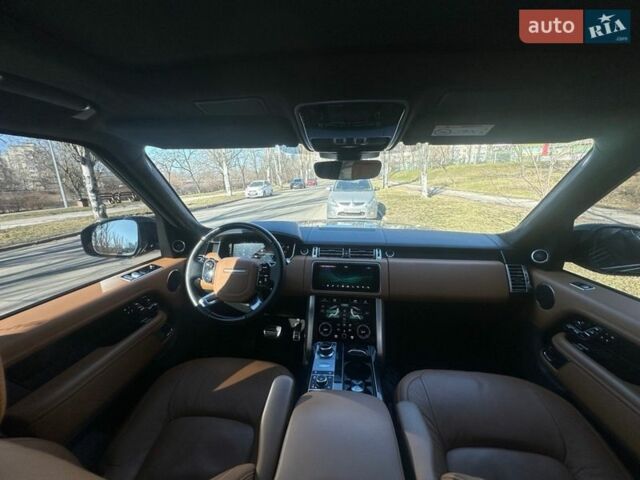 Черный Ленд Ровер Рендж Ровер, объемом двигателя 3 л и пробегом 34 тыс. км за 92900 $, фото 8 на Automoto.ua