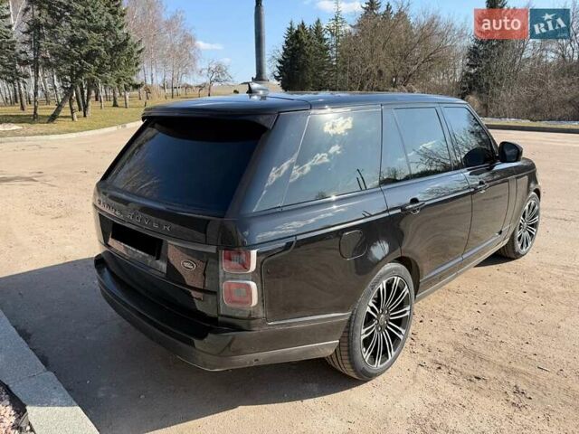 Черный Ленд Ровер Рендж Ровер, объемом двигателя 2.99 л и пробегом 114 тыс. км за 61500 $, фото 4 на Automoto.ua