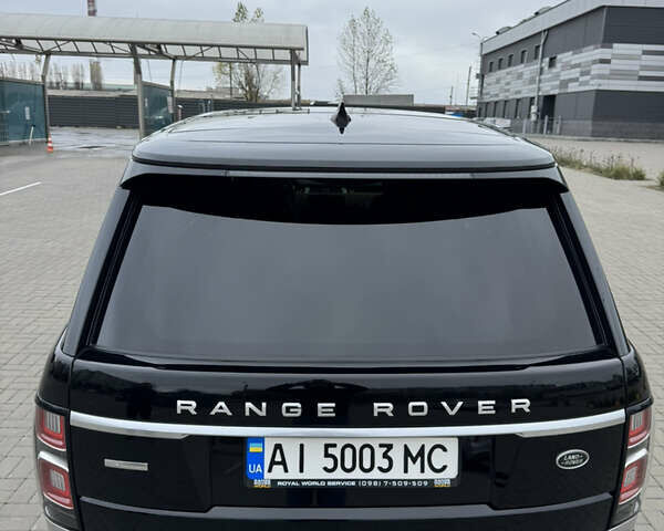 Черный Ленд Ровер Рендж Ровер, объемом двигателя 2.99 л и пробегом 245 тыс. км за 64900 $, фото 9 на Automoto.ua