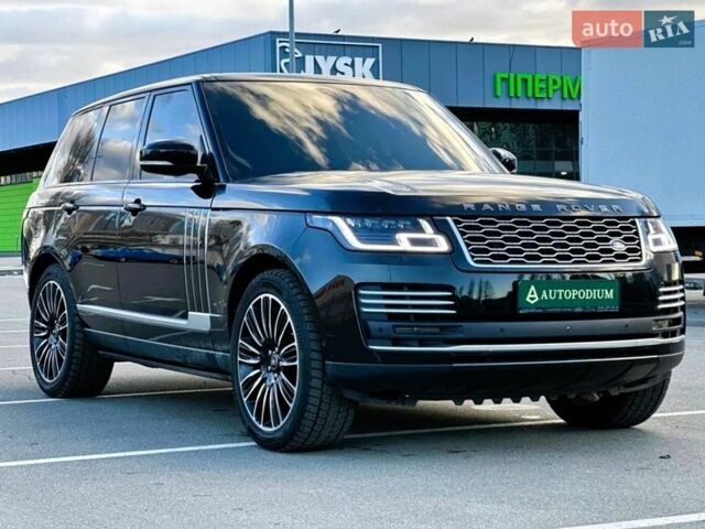 Черный Ленд Ровер Рендж Ровер, объемом двигателя 5 л и пробегом 125 тыс. км за 79900 $, фото 8 на Automoto.ua