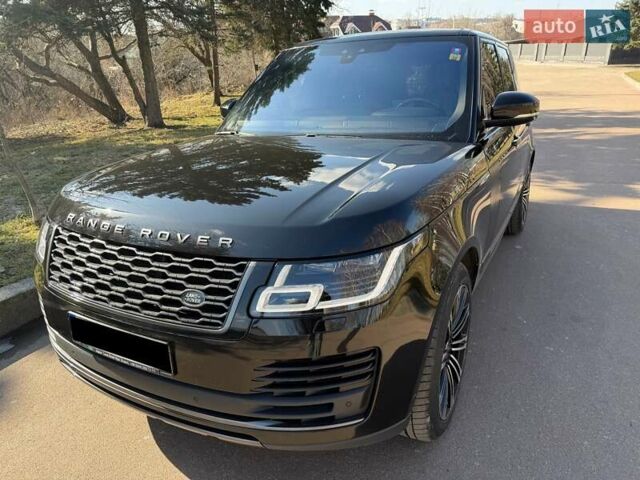 Черный Ленд Ровер Рендж Ровер, объемом двигателя 2.99 л и пробегом 114 тыс. км за 61500 $, фото 2 на Automoto.ua